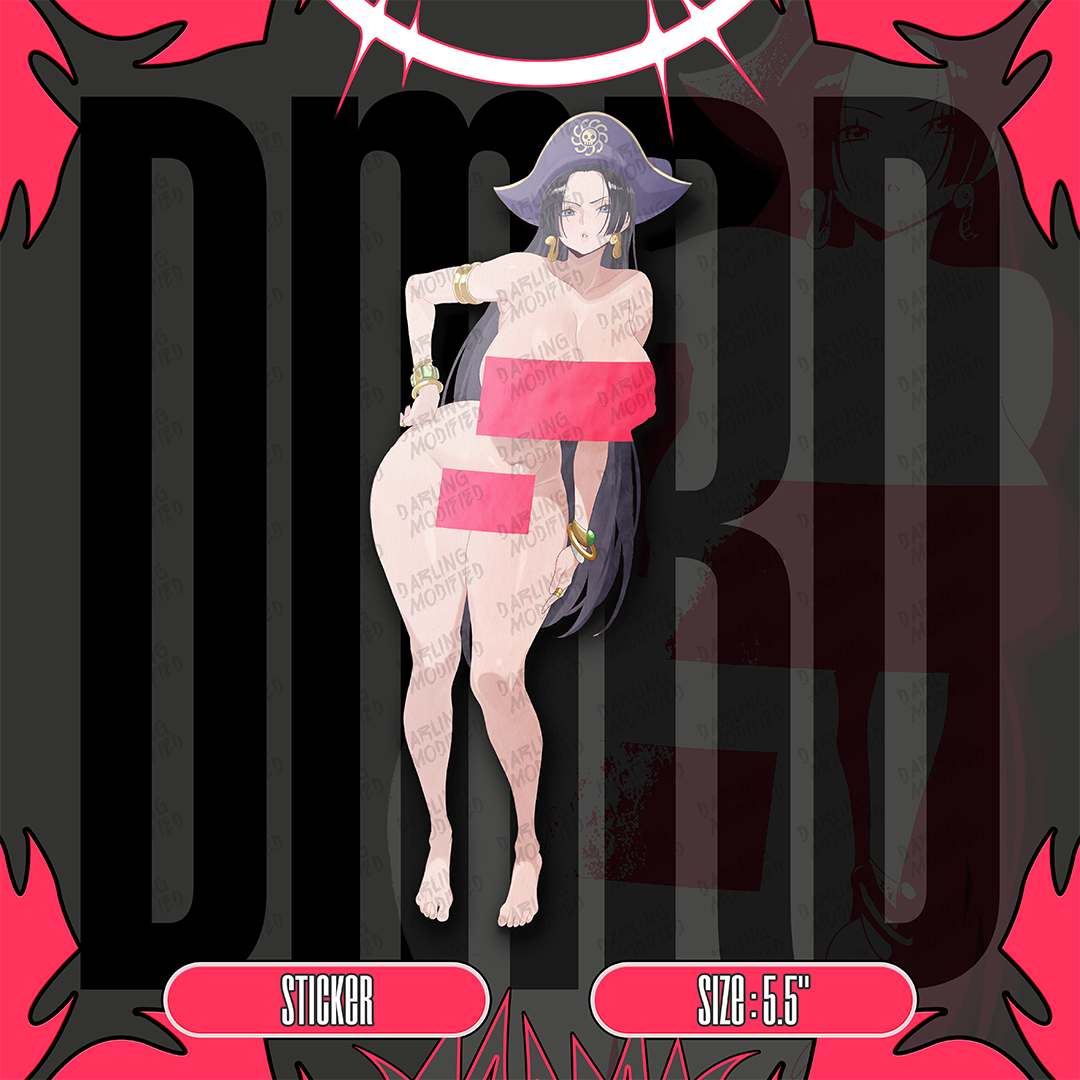 Pirate Boa (Y) - Sticker (Pre-Order)