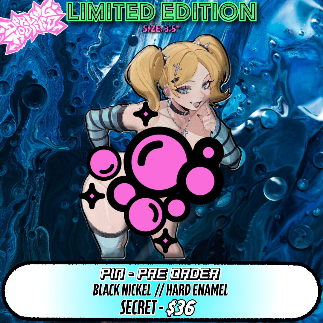 Bubbles (Y) - Pins - Limited Edition (Pre-Order)