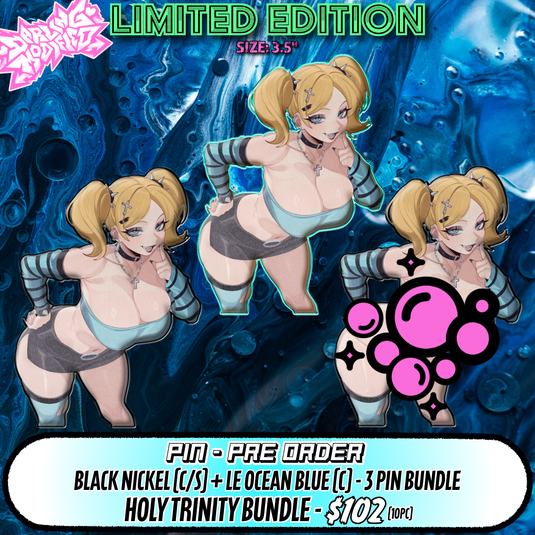 Bubbles (Y) - Pins - Limited Edition (Pre-Order)