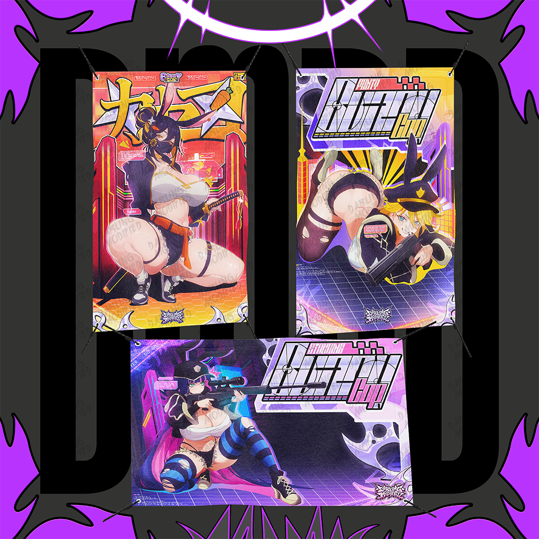 Bunny Division (Y) - Vinyl Banners (Pre-Order)