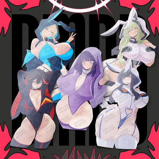 The Bunny Squad (Y) - Stickers