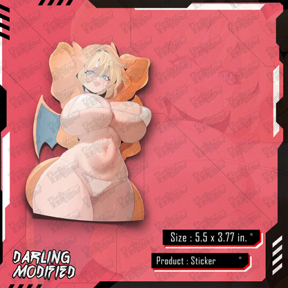 Spicy Poke Onesie Babes (Y) - Stickers