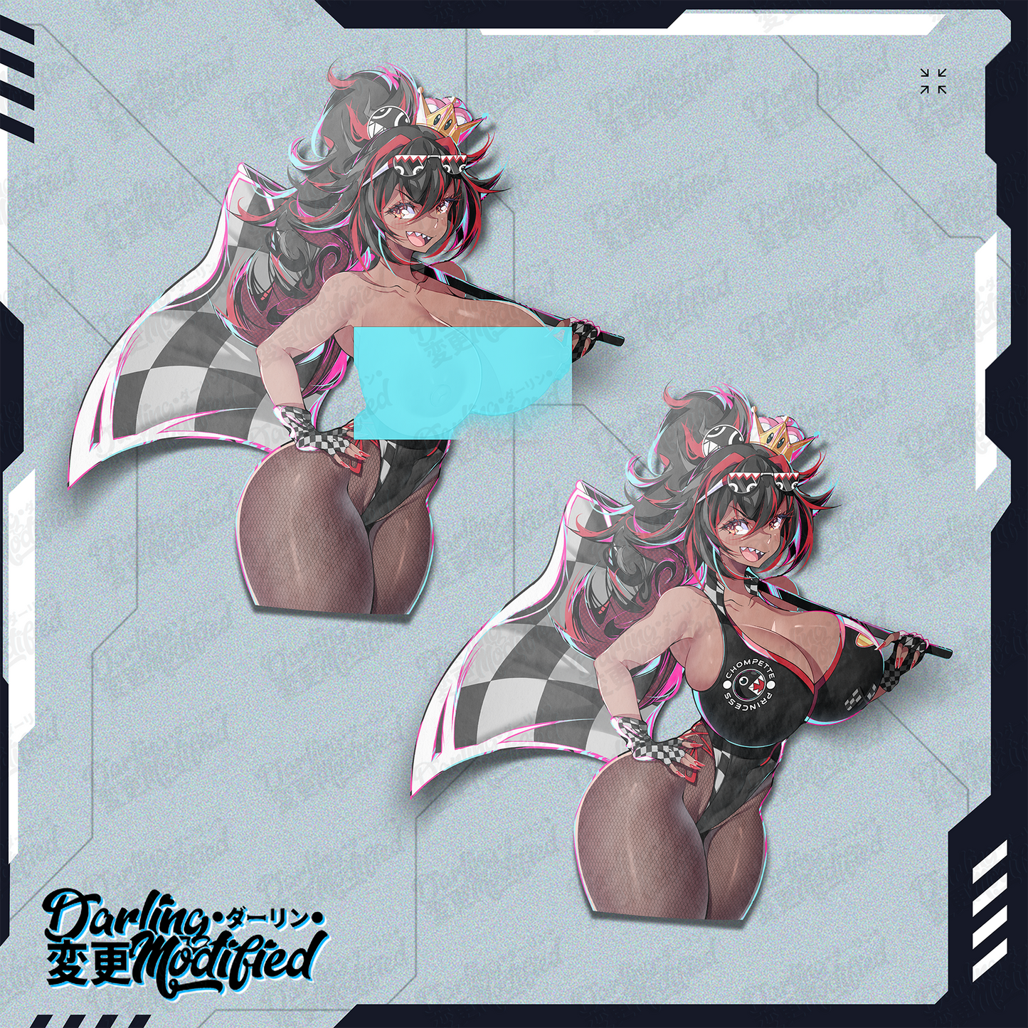 Chompette Racer - Sticker