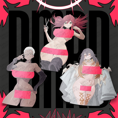 The "Cleaner" Babes (Y) - Stickers