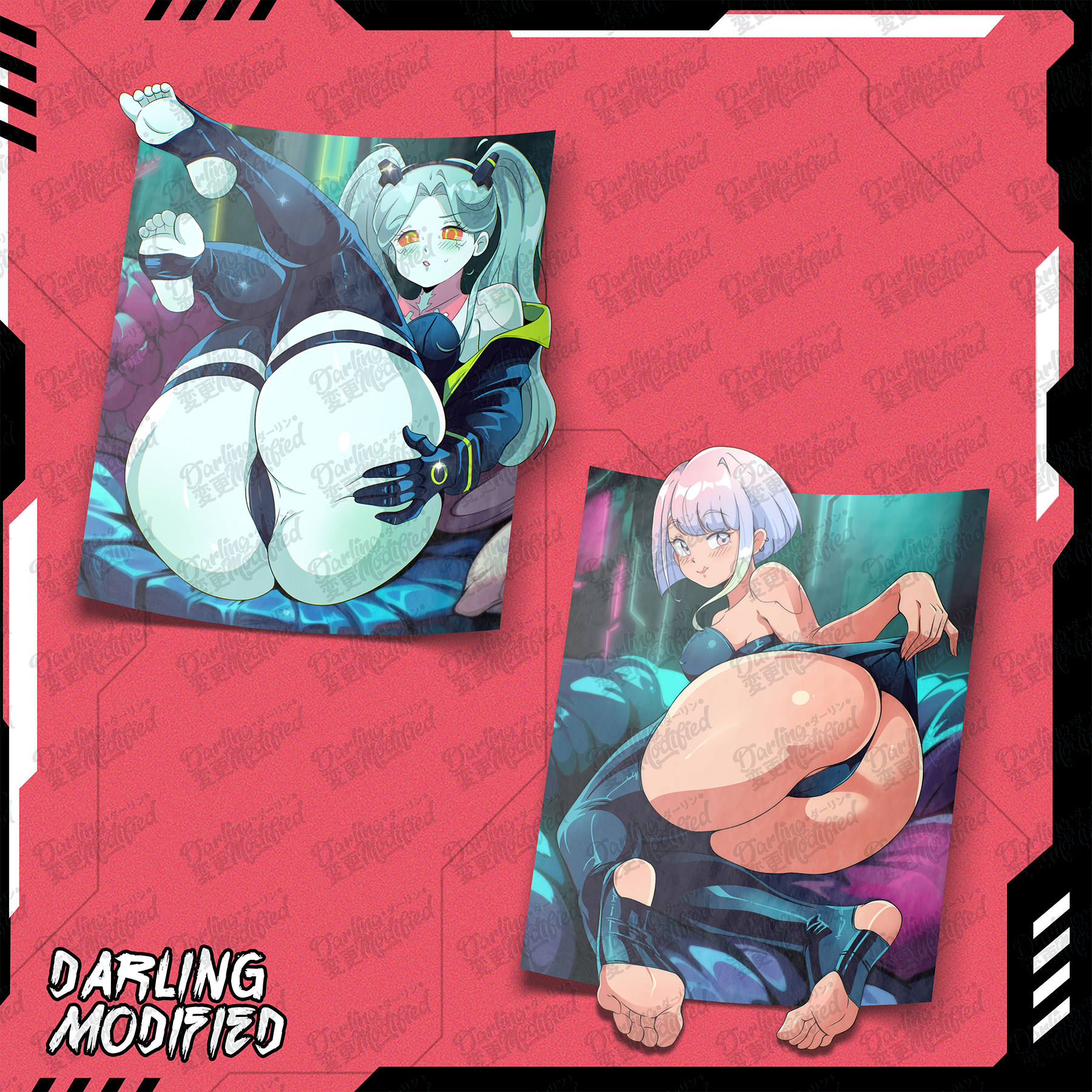 Cyberpunk Waifus (Vi) - Stickers