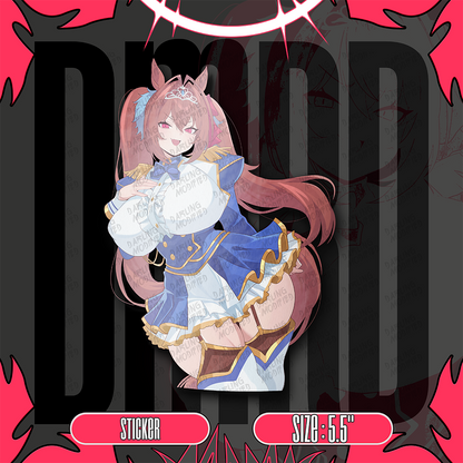 Thoroughbred Waifus (Y) - Stickers (Pre-Order)