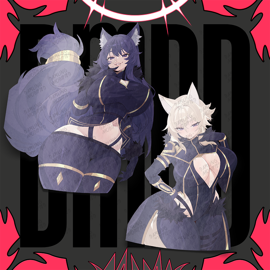 Shadow Waifus (Y) - Sticker (Pre-Order)