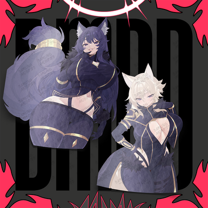 Shadow Waifus (Y) - Sticker (Pre-Order)
