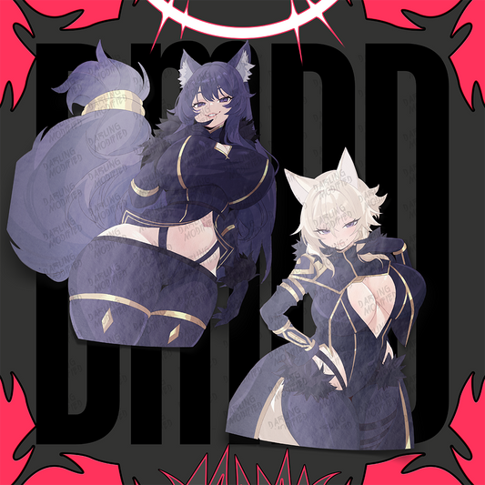 Shadow Waifus (Y) - Sticker (Pre-Order)