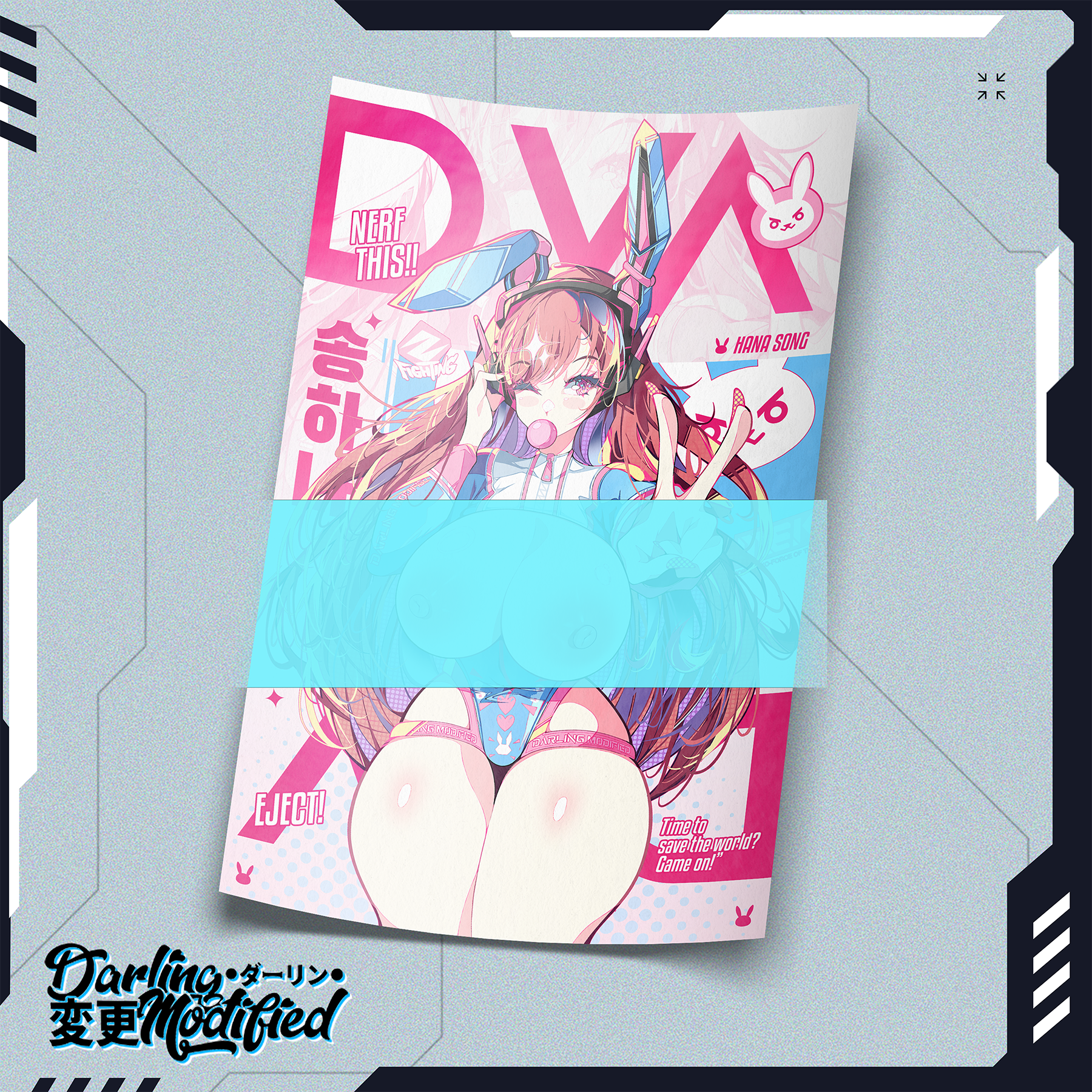 DVA Racer NSFW  - Poster
