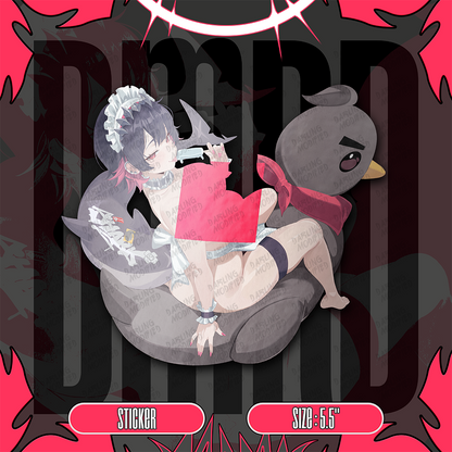 ZZZ Ducky Splash (Y) - Stickers (Pre-Order)