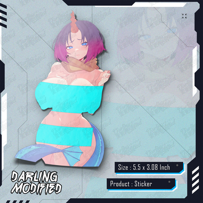 Dragon Maid Waifus - Stickers