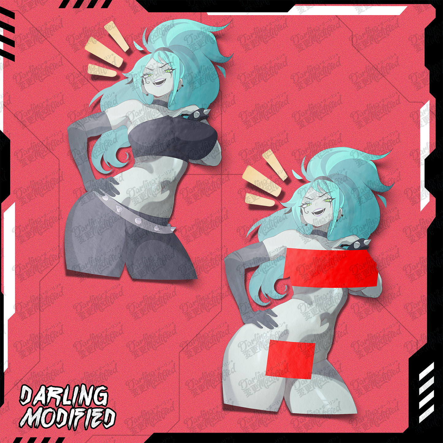 Phantom Babes (Y) - Stickers