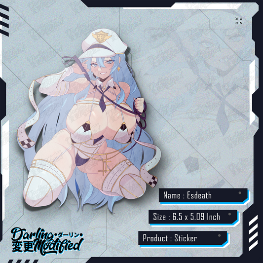 Esdeath Captain - Sticker