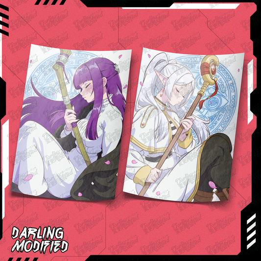 Blossom Fern & Frieren (Vi) - Stickers