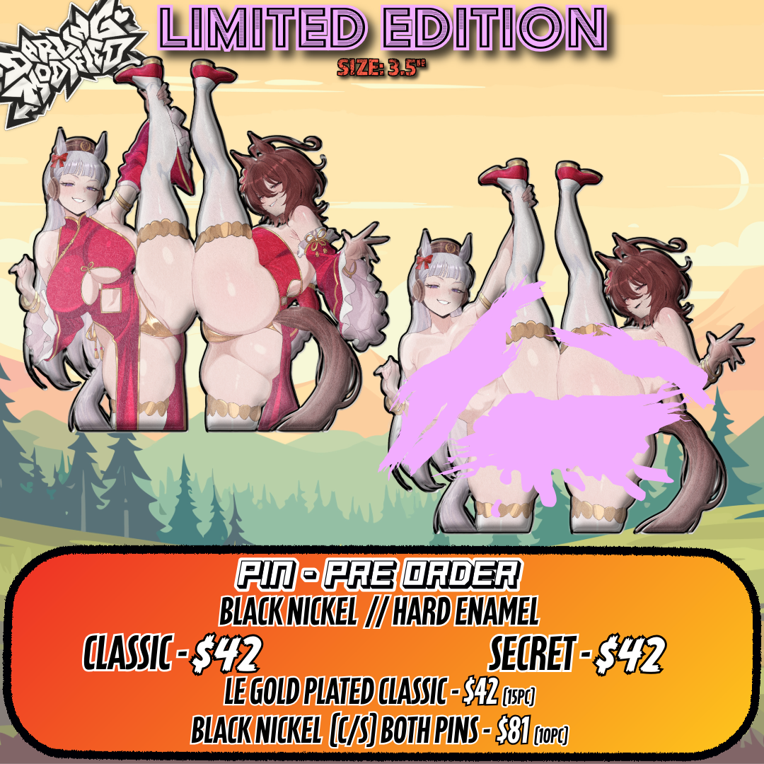 Purebred Union Waifus (Y) - Pins - Limited Edition (Pre-Order)