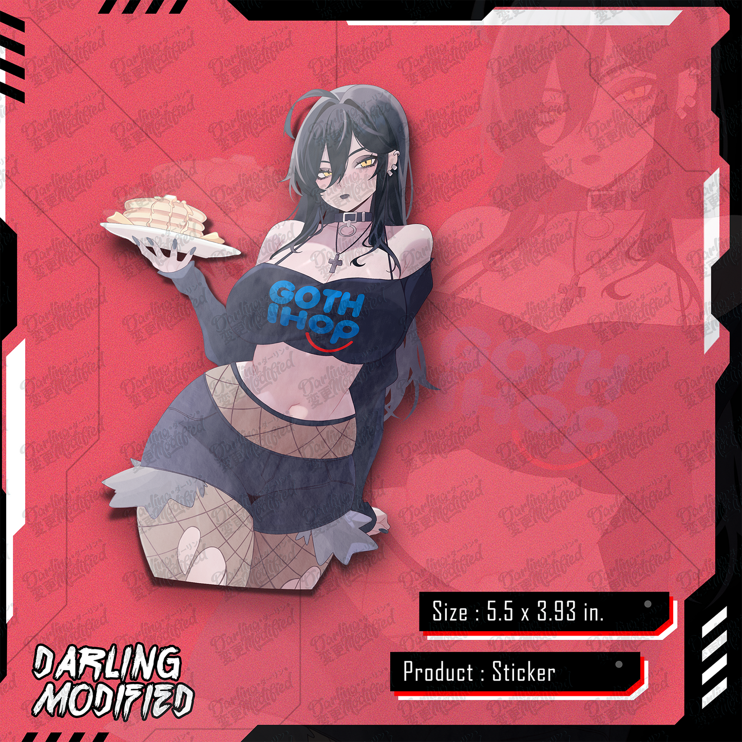 Fast Food Queens (Y) - Stickers