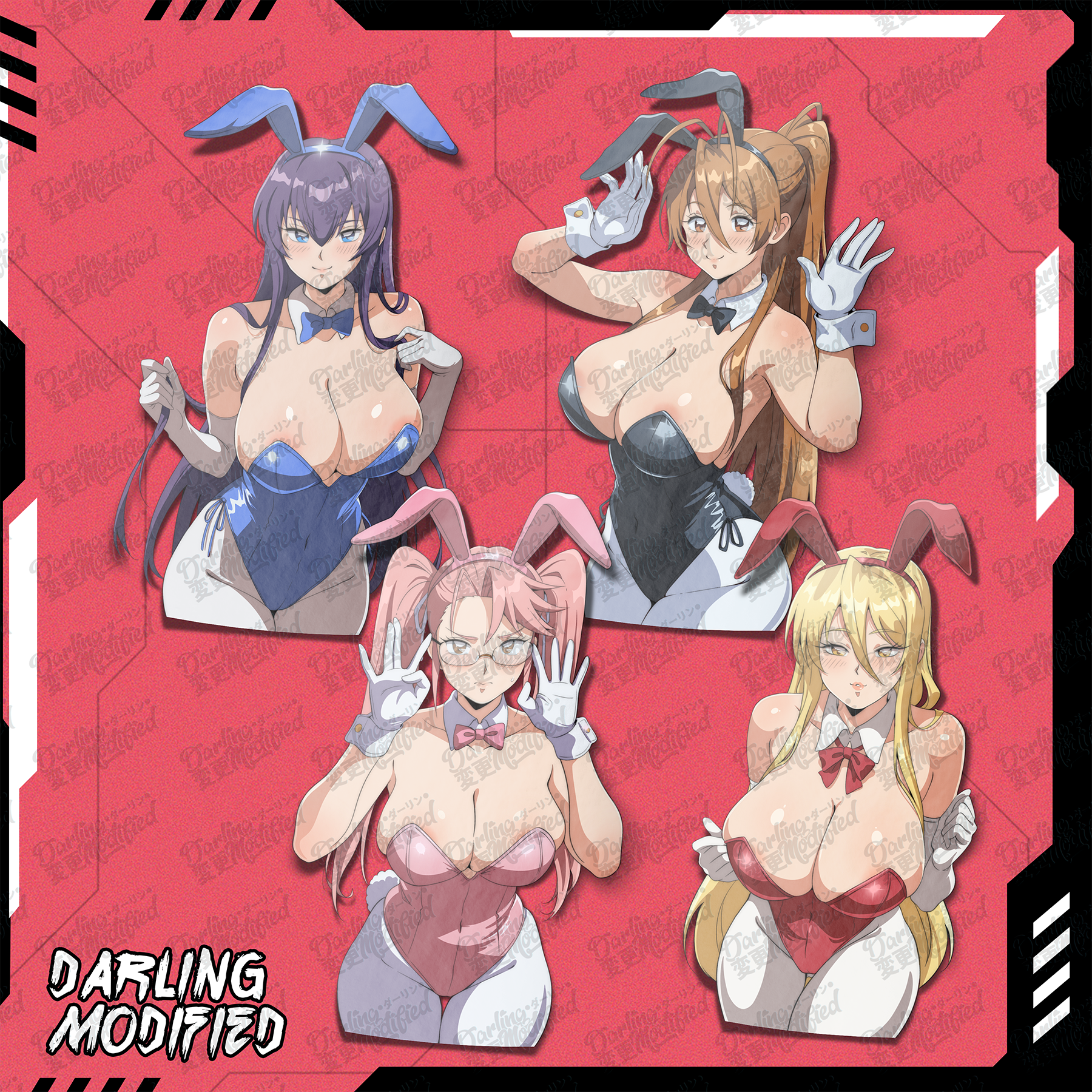 HOTD Bunny Babes (Vi) - Stickers