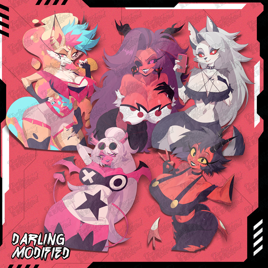 Helluva Babes (Y) - Stickers