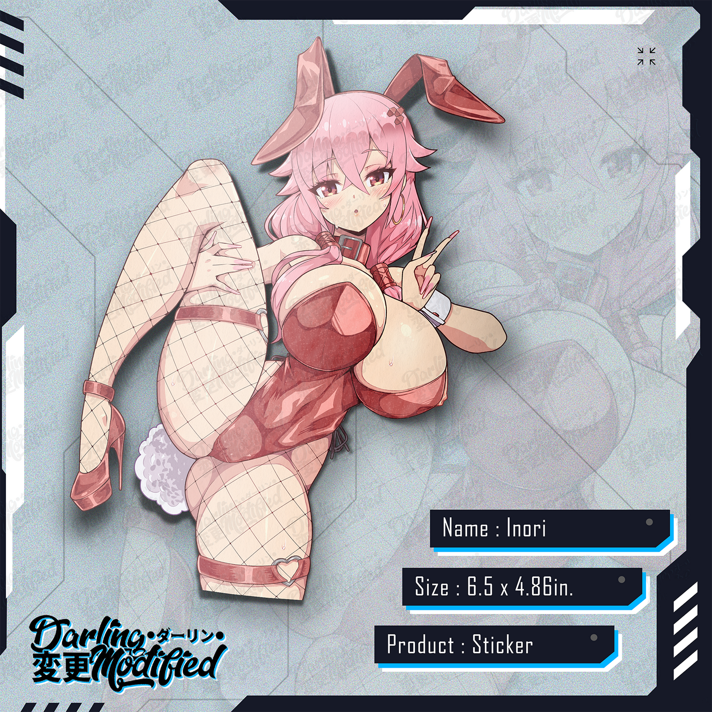 Inori Bunny - Stickers