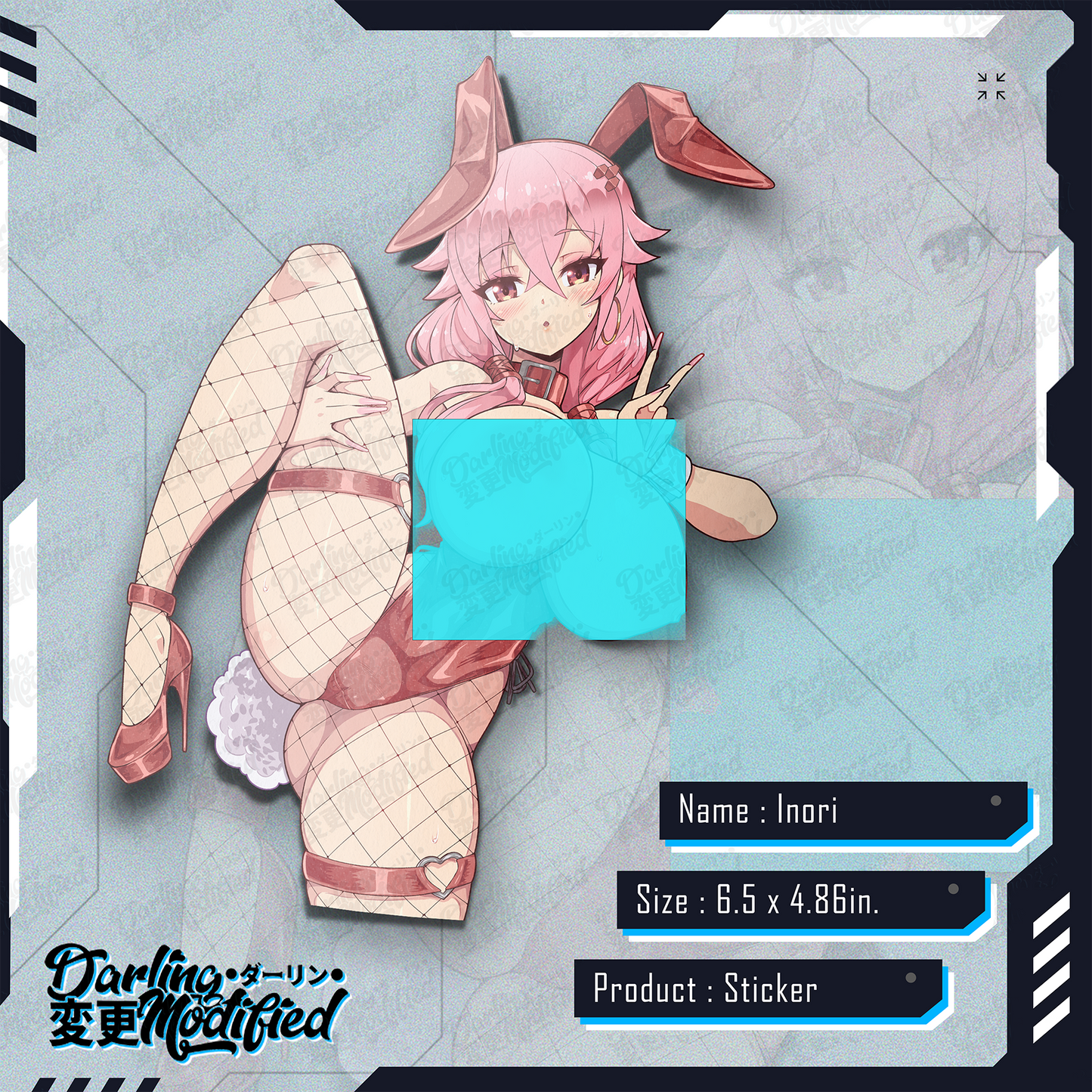 Inori Bunny - Stickers