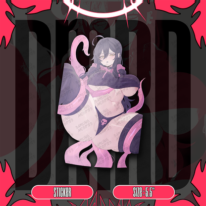 Tentacle OC Queens (Y) - Stickers (Pre-Order)