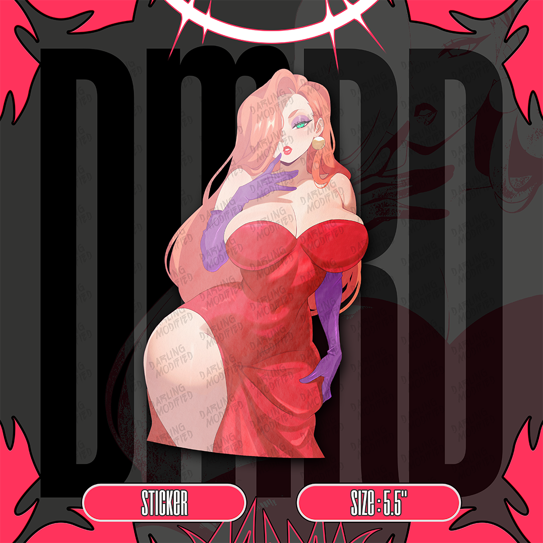 Jessica Rabbit (Y) - Stickers (Pre-Order)