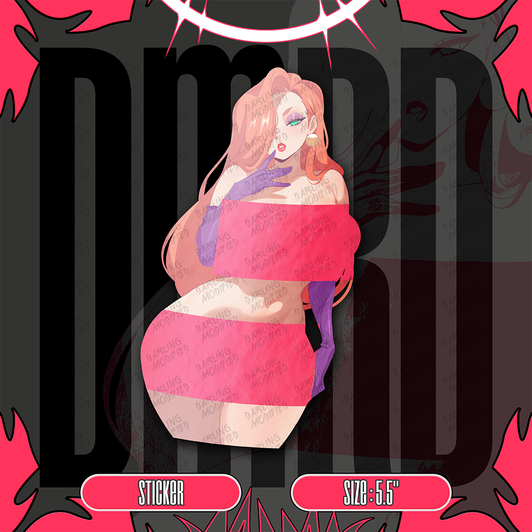 Jessica Rabbit (Y) - Stickers (Pre-Order)