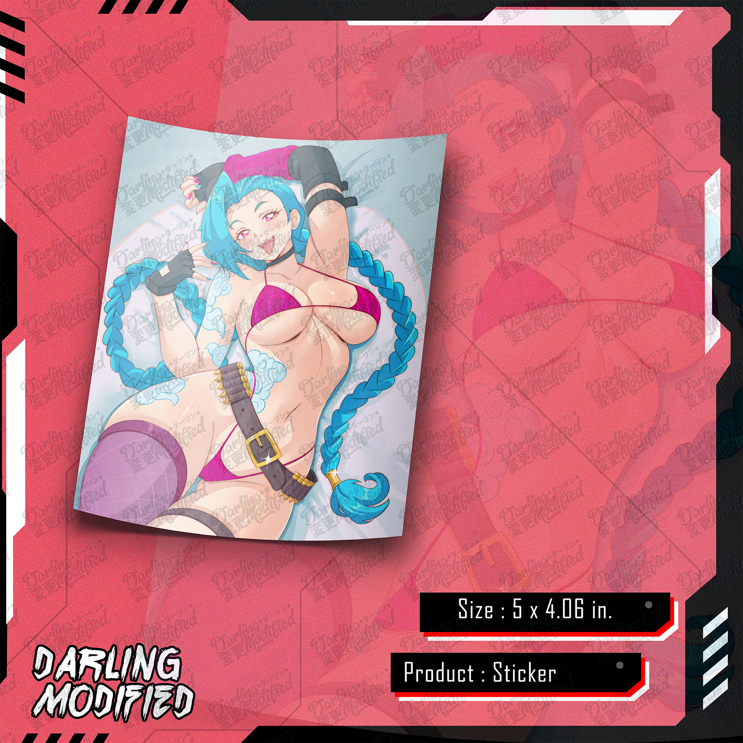 Tempting Jinx (Vi) - Sticker