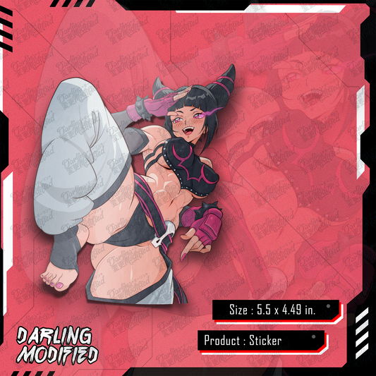 Fierce Juri (Vi) - Sticker