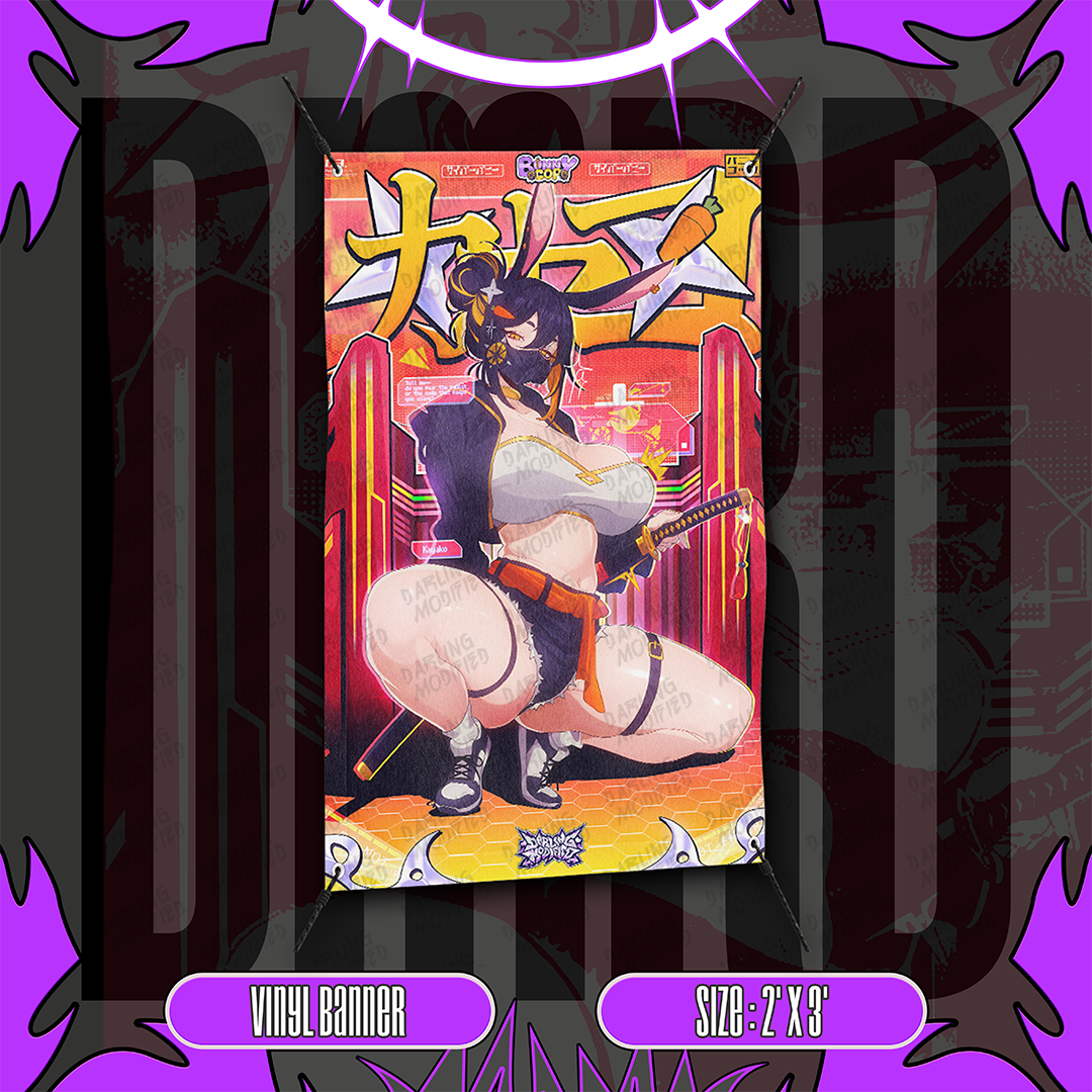 Bunny Division (Y) - Vinyl Banners (Pre-Order)
