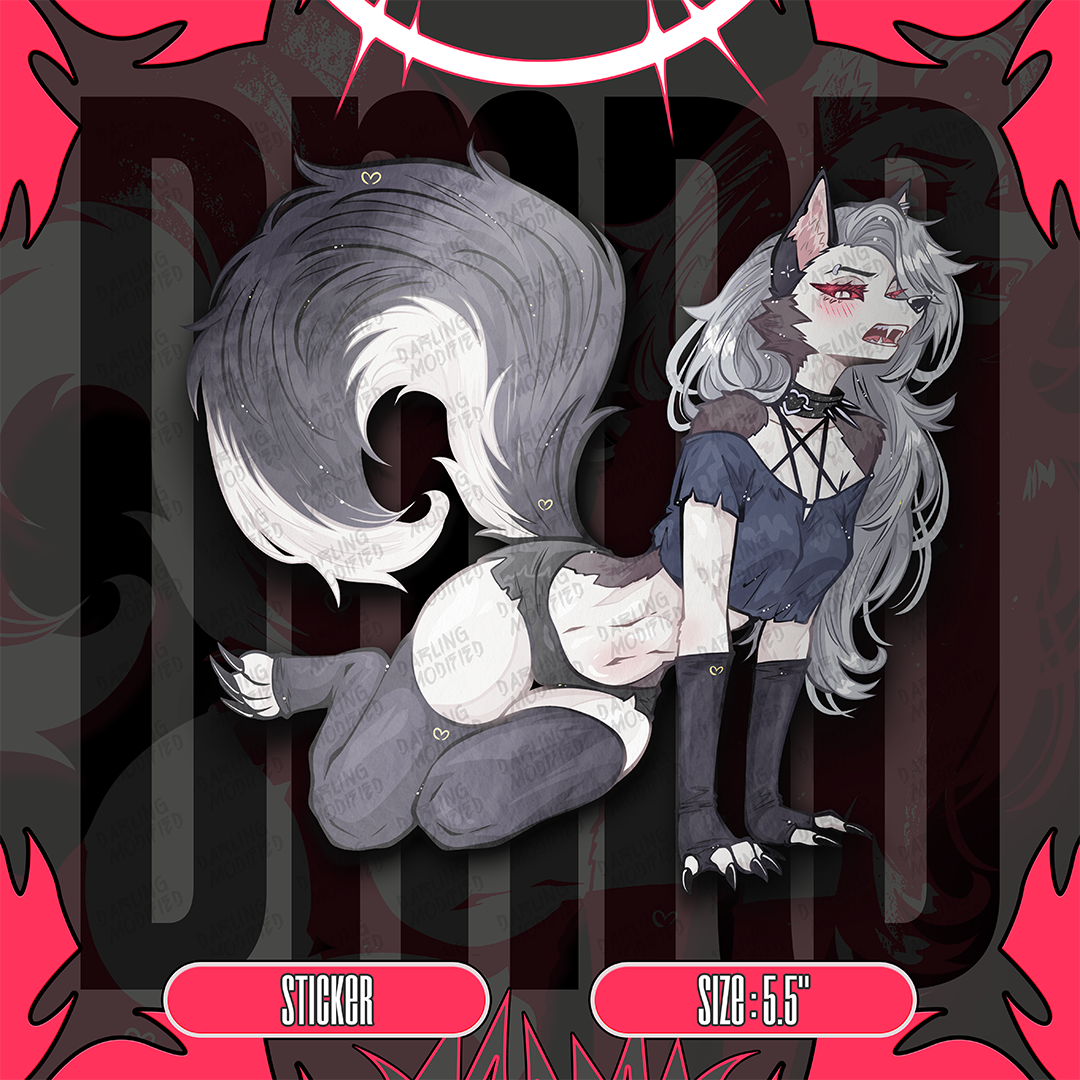 V-Day Loona (Y) - Stickers (Pre-Order)