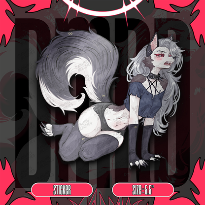 V-Day Loona (Y) - Stickers (Pre-Order)