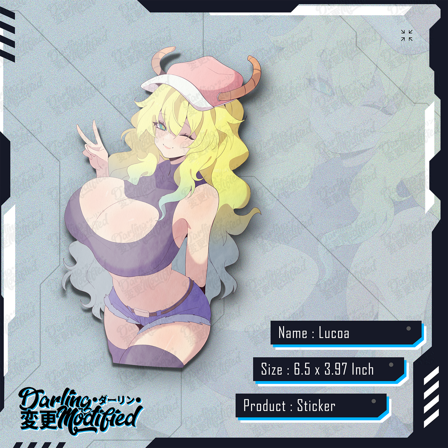 Dragon Maid Waifus - Stickers