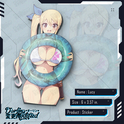 Floaty Babe - Stickers
