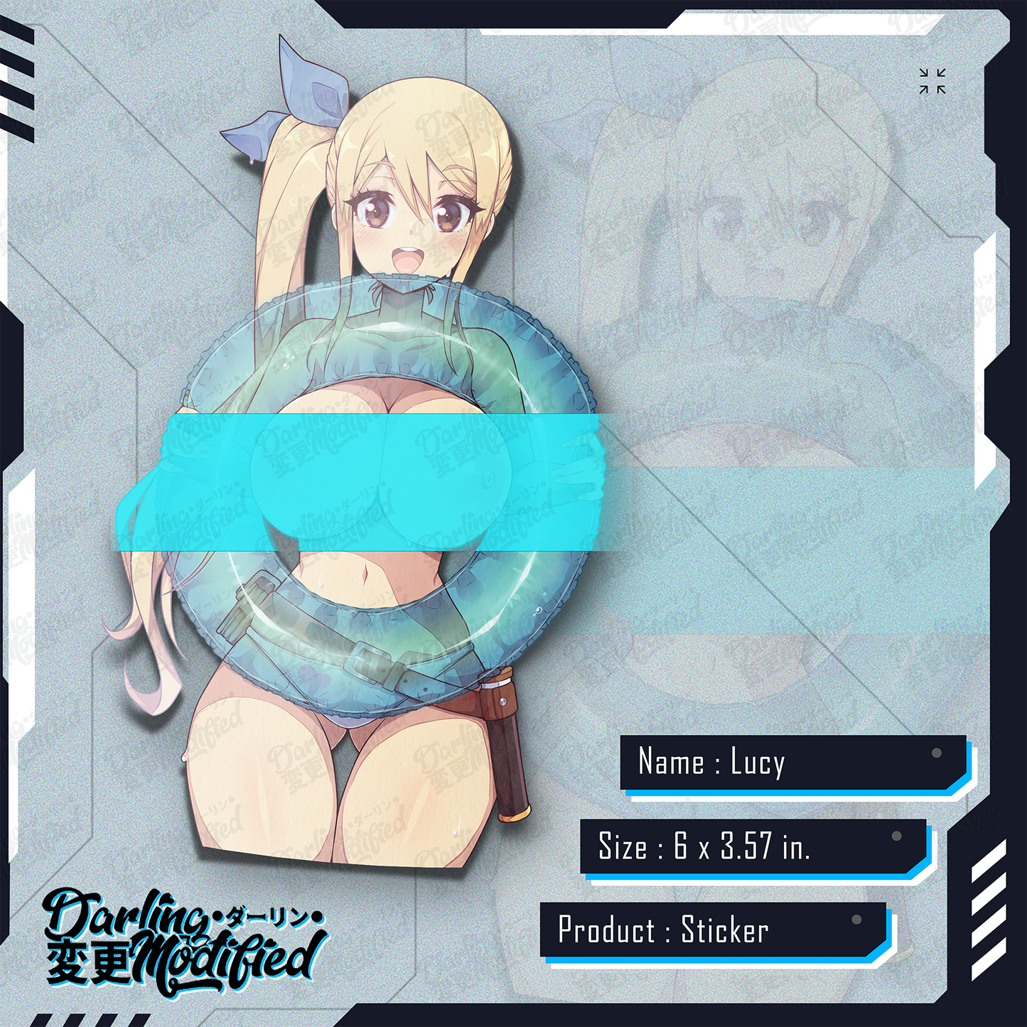 Floaty Babe - Stickers