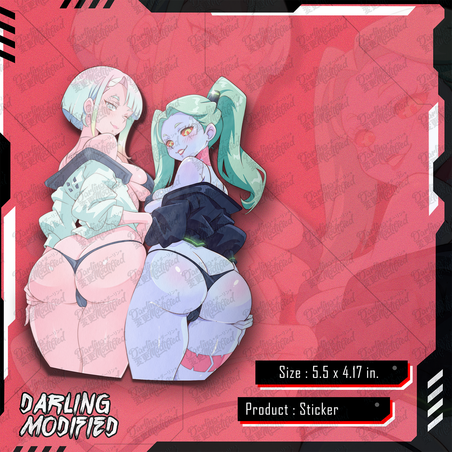Teasing Lucy & Rebecca (Vi) - Stickers