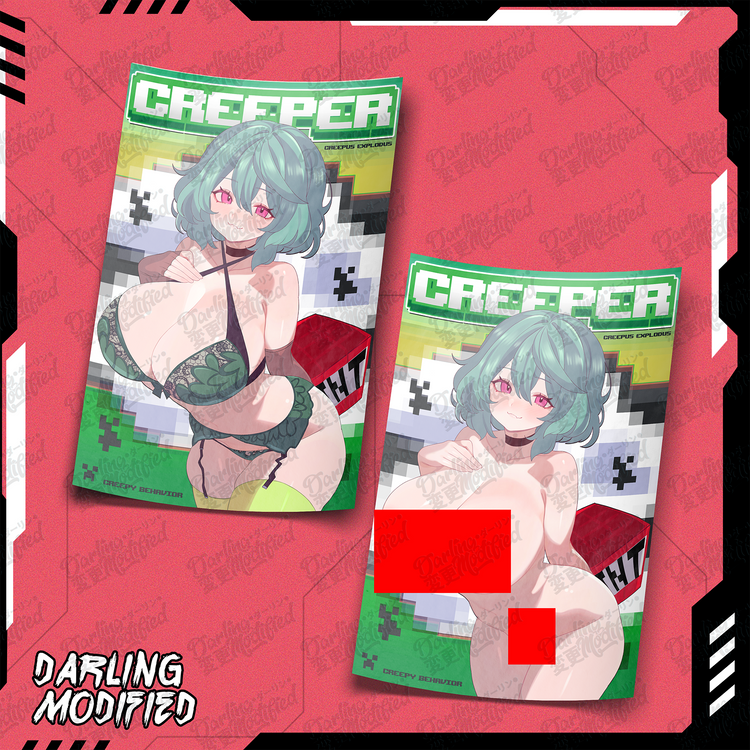 MC Creeper (Y)  - Posters (Pre-Order)