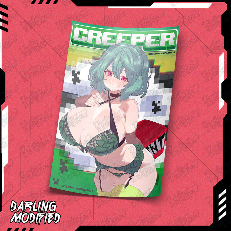 MC Creeper (Y)  - Posters (Pre-Order)