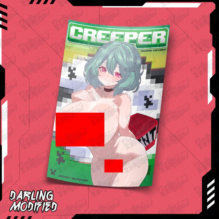 MC Creeper (Y)  - Posters (Pre-Order)