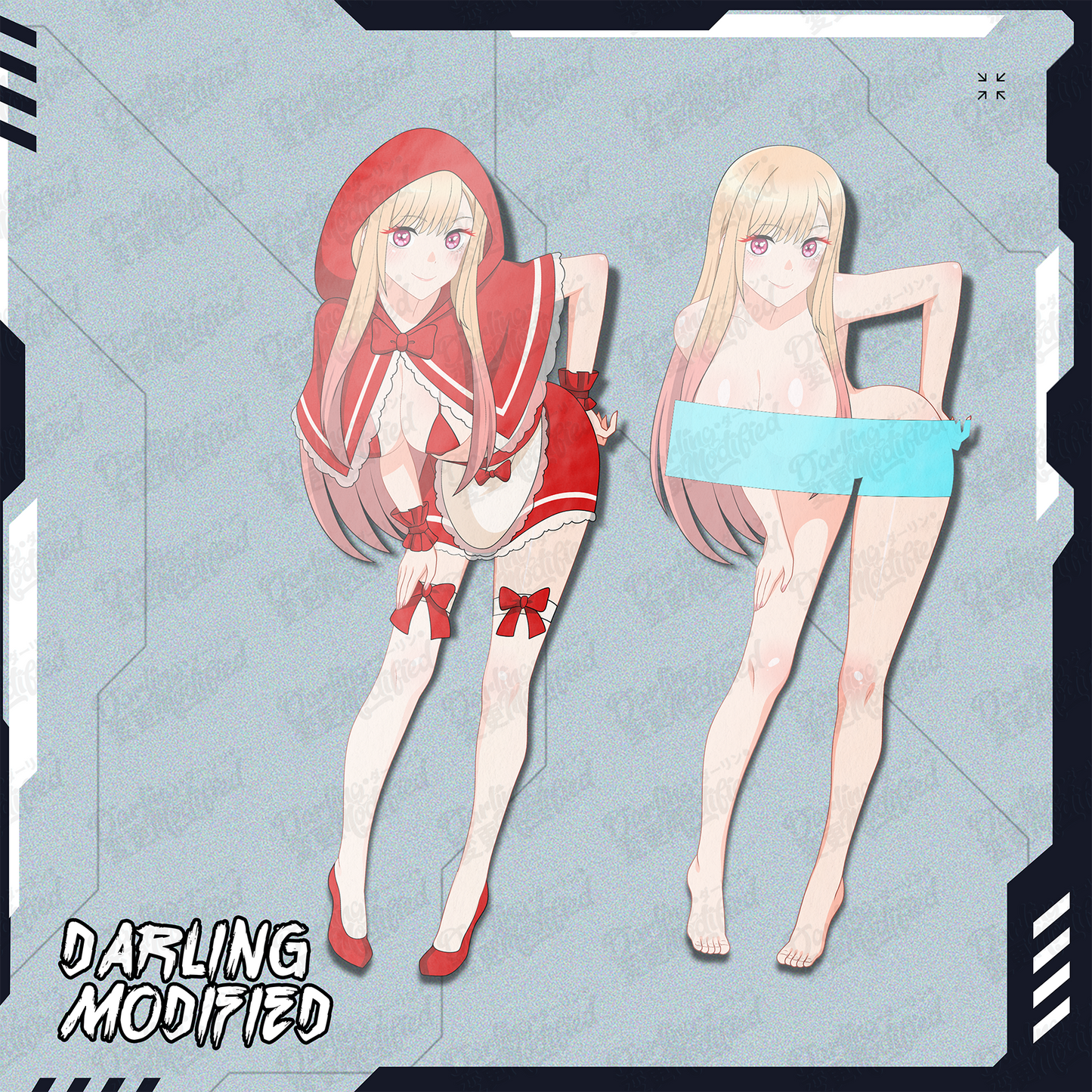 Marin B & Marin R - Stickers