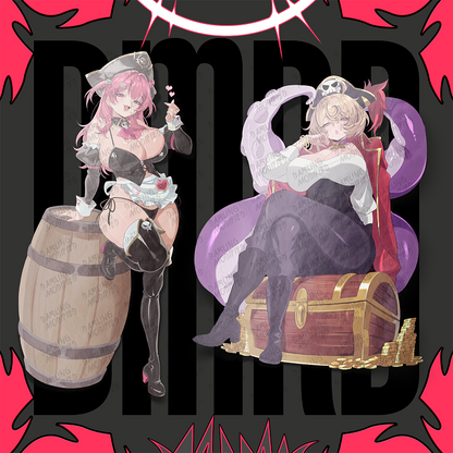 Bootylicious Waifus (Y) - Stickers (Pre-Order)