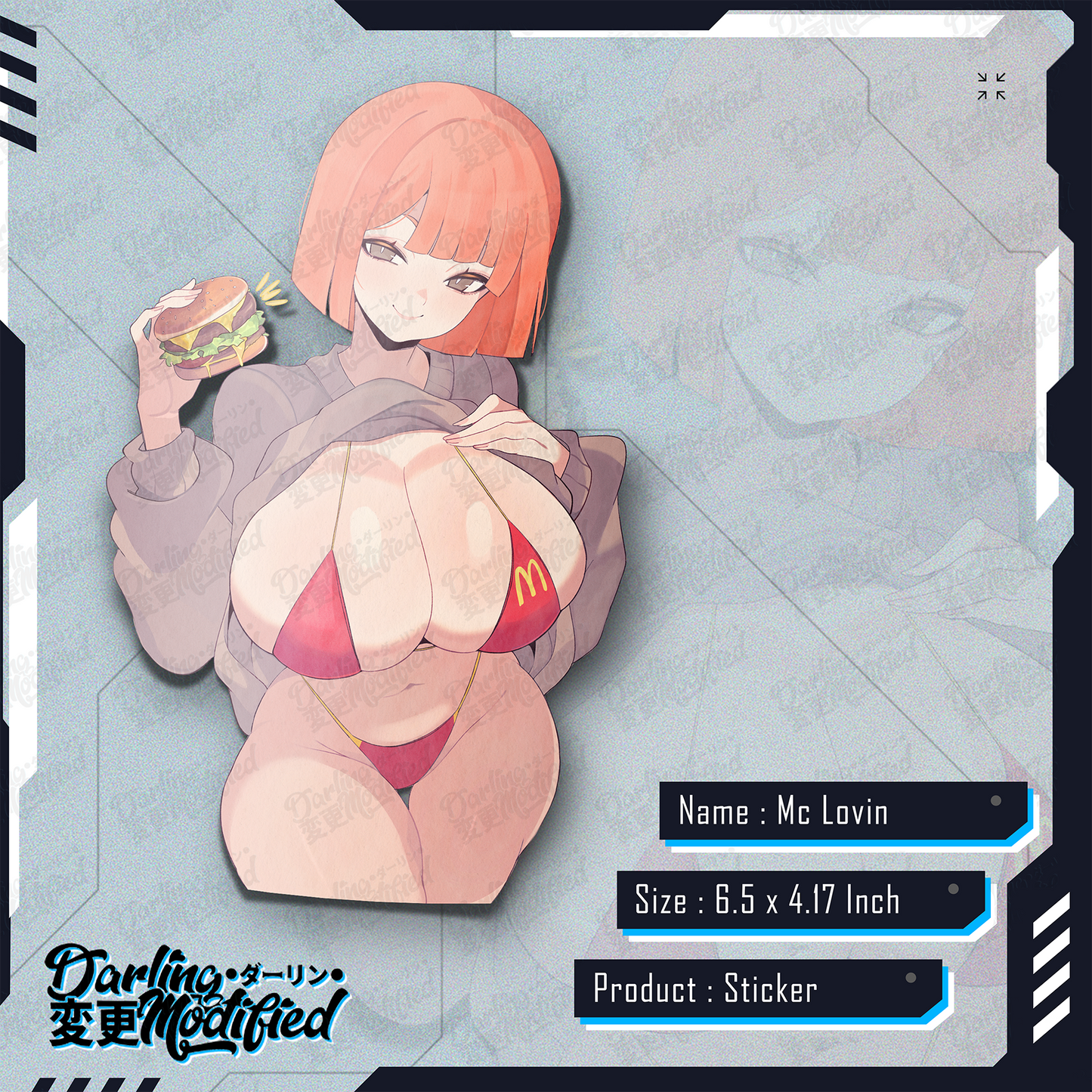 Delicious Babes - Stickers