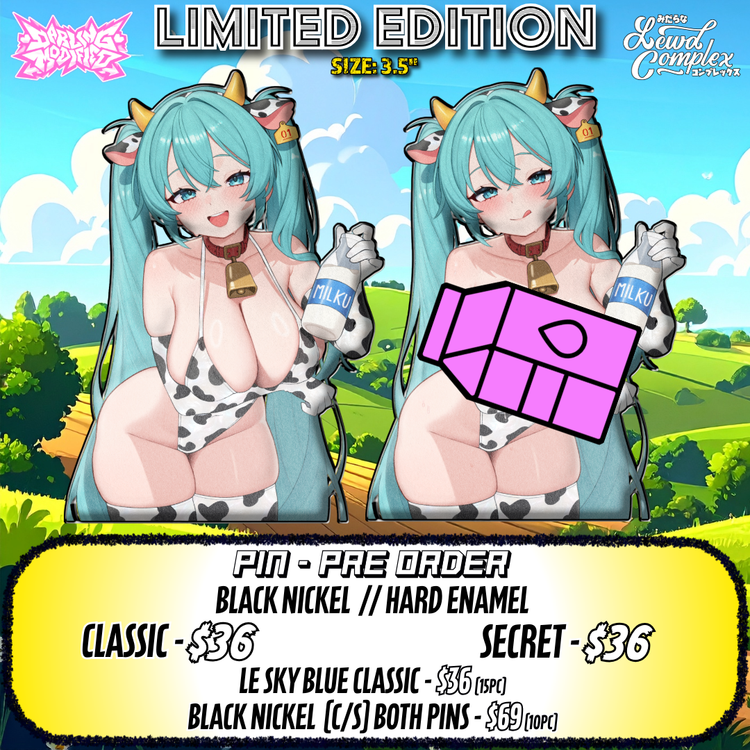 Milku (LC) - Pins - Limited Edition (Pre-Order)