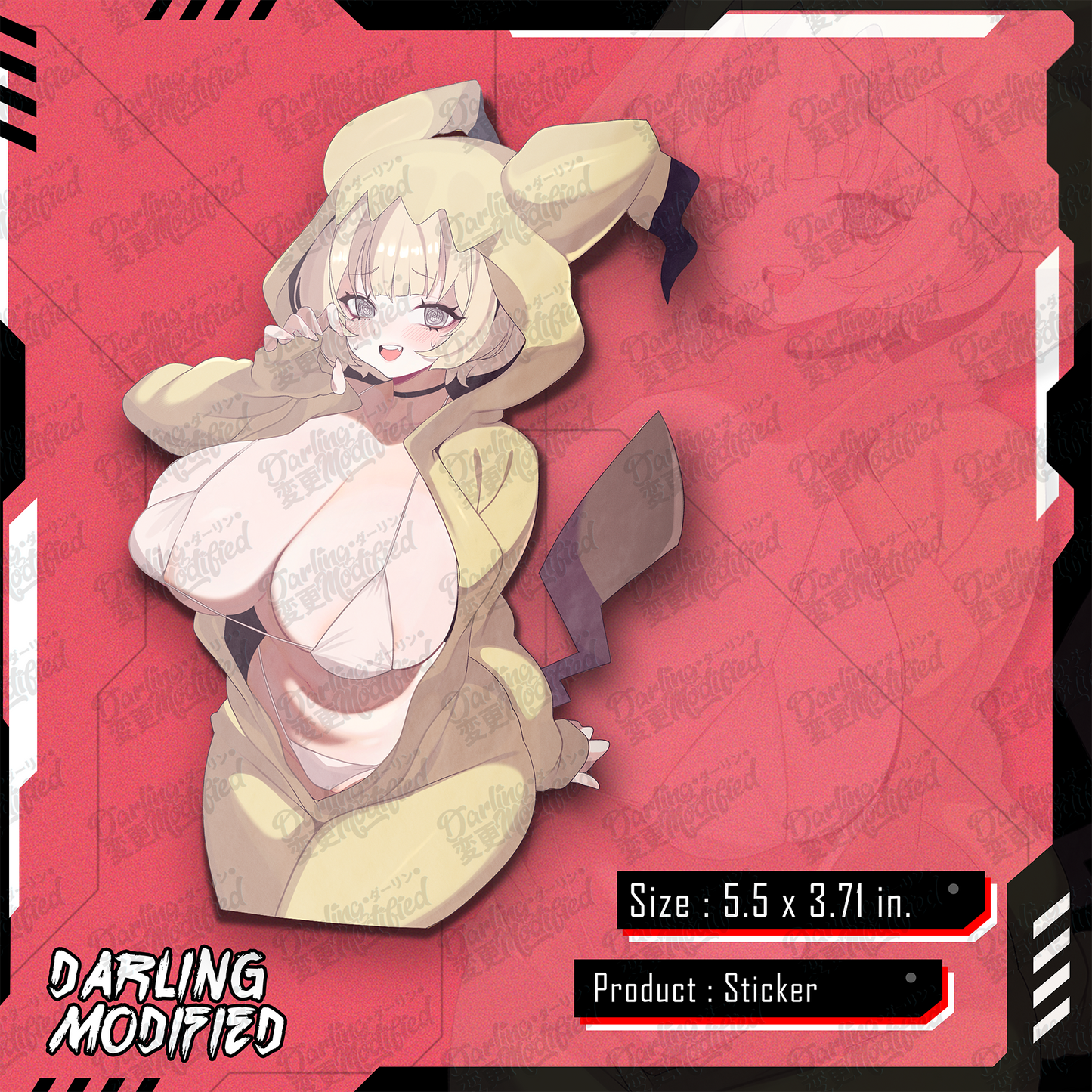 Poke Waifus Bundle (DM) - Stickers
