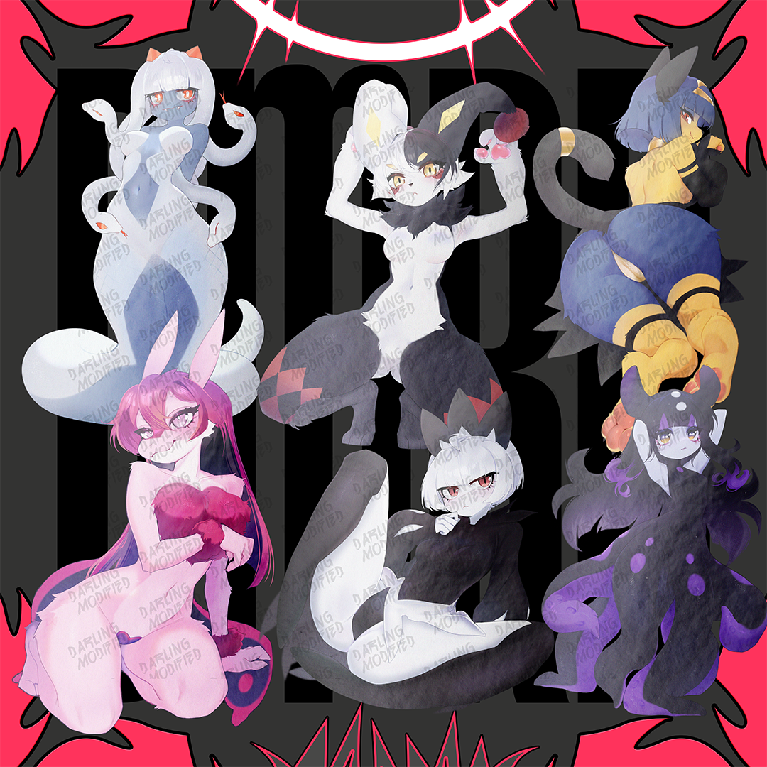 Modified Pals (Y) - Stickers (Pre-Order)