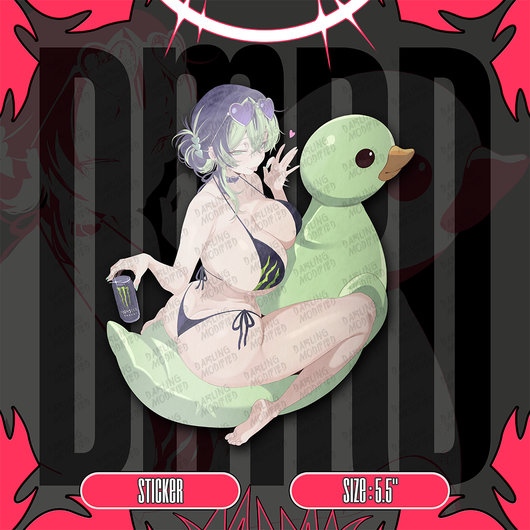 Thirsty Waifu Energy (Y) - Stickers (Pre-Order)