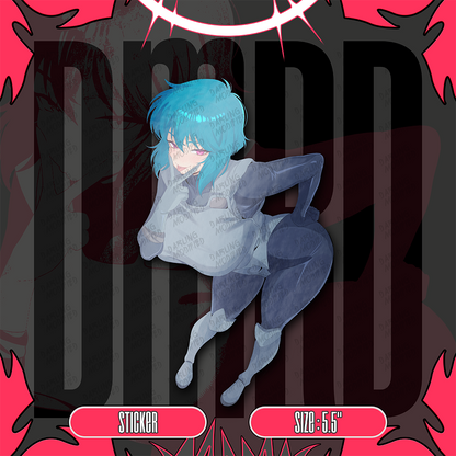 Major Motoko (Y) - Stickers (Pre-Order)