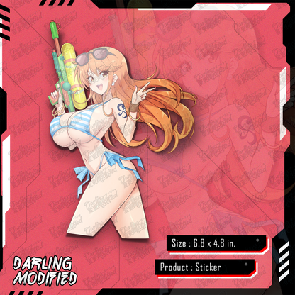 Summer Squirt Babes (V) - Stickers