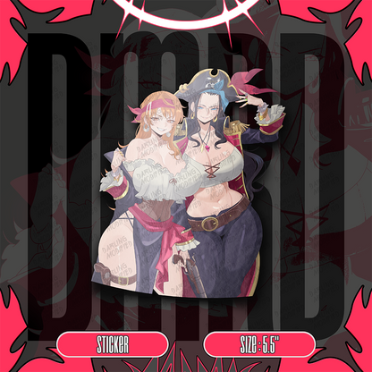 Pirate Queens (Y) - Stickers (Pre-Order)